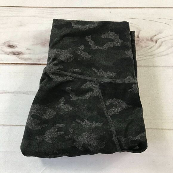 Powerhold by Fabletics Gray Camouflage High-Waisted Leggings XS - Picture 1 of 15